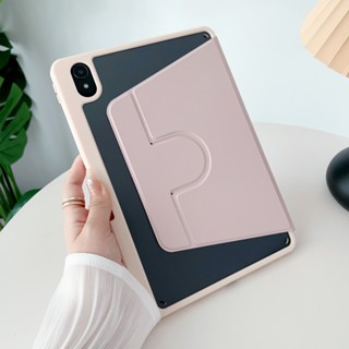 เคสแท็บเล็ต แบบใส หมุนได้ 360 องศา สําหรับ HUAWEI Matepad Air 11.5 นิ้ว 2023 DBY2-W00 DBY2-AL00 DBY2Z-AL00 Matepad Air