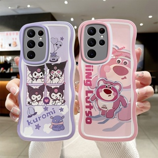 เคส Samsung S23 Ultra เคส การ์ตูนน่ารัก เคสโทรศัพท์ เคสนิ่ม กรอบคลื่น เคสโทรศัพท์ใส TY