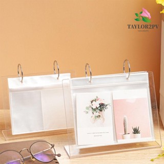 Taylor2pv อัลบั้มรูปภาพตั้งโต๊ะ อะคริลิค สไตล์เกาหลี สําหรับตกแต่งโต๊ะ ปฏิทิน หนังสือ