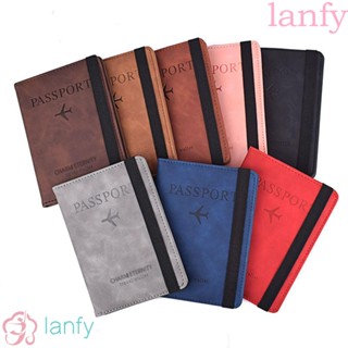 Lanfy กระเป๋าใส่เหรียญ หนังสือเดินทาง อเนกประสงค์ แบบพกพา ทนทาน