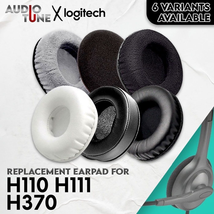 แผ่นโฟมรองหูฟัง สําหรับ Logitech H370 H 370