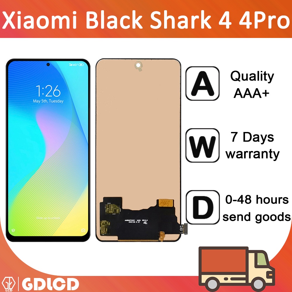 อะไหล่หน้าจอสัมผัส LCD แบบเปลี่ยน สําหรับ Xiaomi Black Shark 4 4 Pro Shark PRS-H0/A0