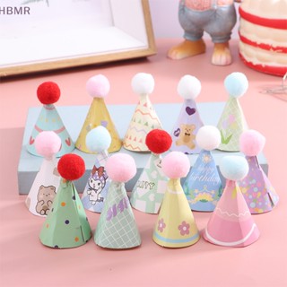 [HBMR] หมวกตุ๊กตาหมี ขนาดเล็ก 1:12 สําหรับตกแต่งบ้านตุ๊กตา 10 ชิ้น ต่อชุด