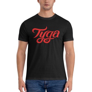 เสื้อยืด ทรงหลวม พิมพ์ลายโลโก้ Tyga Super Sale