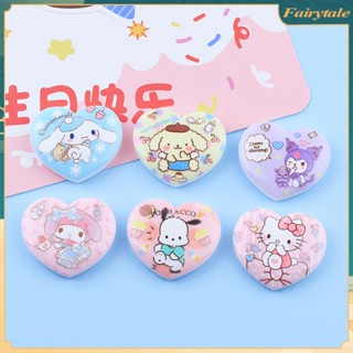 Sanrio เรซิ่น DIY อุปกรณ์เสริม กาวครีม เคสโทรศัพท์ วัสดุกระเป๋า กิ๊บติดผม เข็มกลัด อินเตอร์เน็ต ฉลอง เรซิน เครื่องประดับ วัสดุตกแต่ง สําหรับของขวัญ