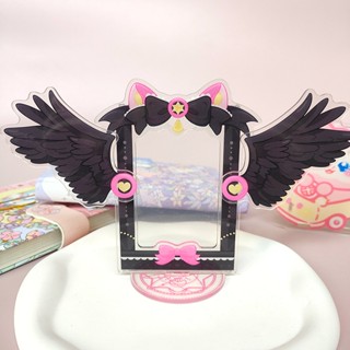 Ins Style กรอบรูปอะคริลิค KPOP Star Merchandise ขนาด 10 ซม. สําหรับตั้งโชว์การ์ด อัลบั้มรูปภาพ