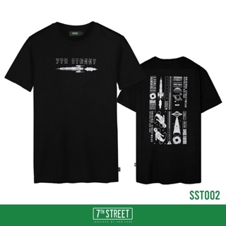 พร้อมส่ง ผ้าฝ้ายบริสุทธิ์ 7th Street เสื้อยืด รุ่น SST002 T-shirt