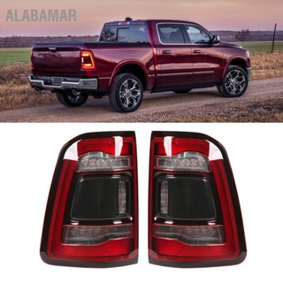 ALABAMAR ไฟท้ายรถ LED เบรกหลังหยุดย้อนกลับเปลี่ยนหลอดไฟสำหรับ Dodge Ram 1500 2019-2022