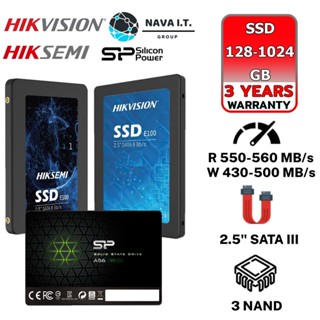 COINSคืน15%⚡FB9JMZV6⚡ HIKVISION SSD E100 HIKSEMI CITY E100 A56 128-1024GB SSD SATA III 2.5" ประกัน3ปี