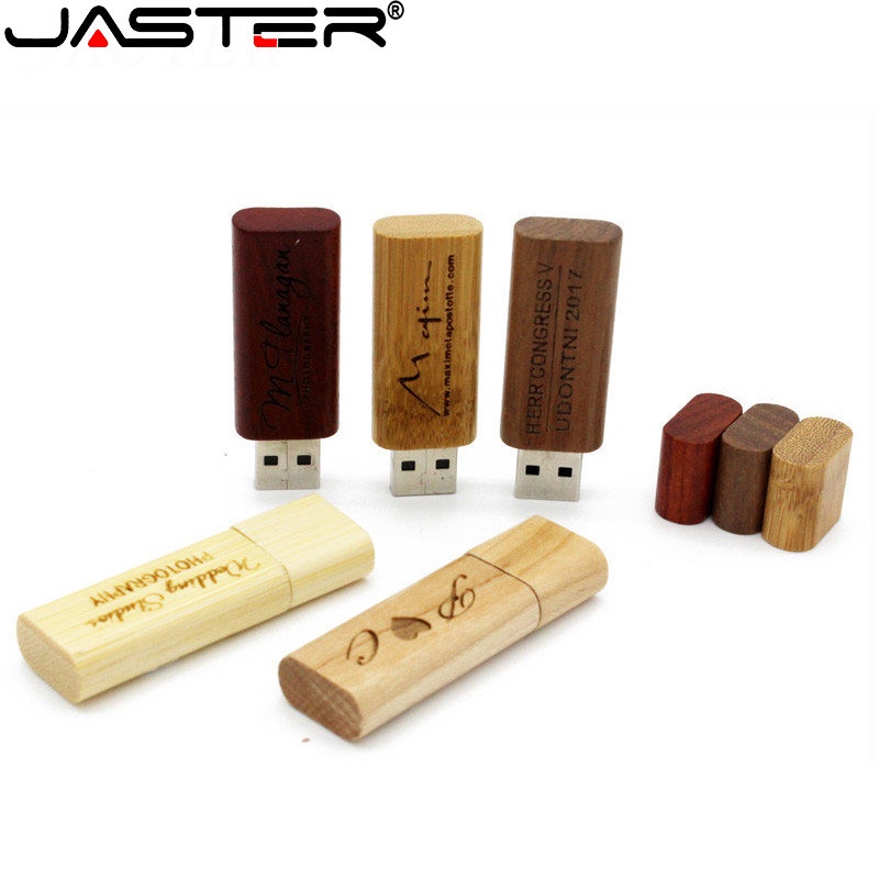 Jaster Art (ฟรีโลโก้ที่กําหนดเอง) แฟลชไดรฟ์ USB 2.0 128GB 64GB 32GB 16GB ดิสก์ U แม่เหล็ก 8GB 4GB ของขวัญแต่งงาน