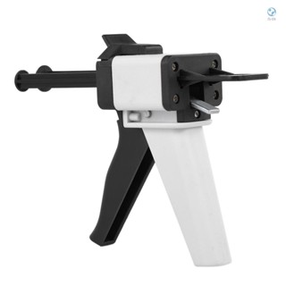 Flyhigh Dental Impression Mixing Dispensing Universal Dispenser  Silicon Rubber Dispenser Gun1:1 /1:2 50ml