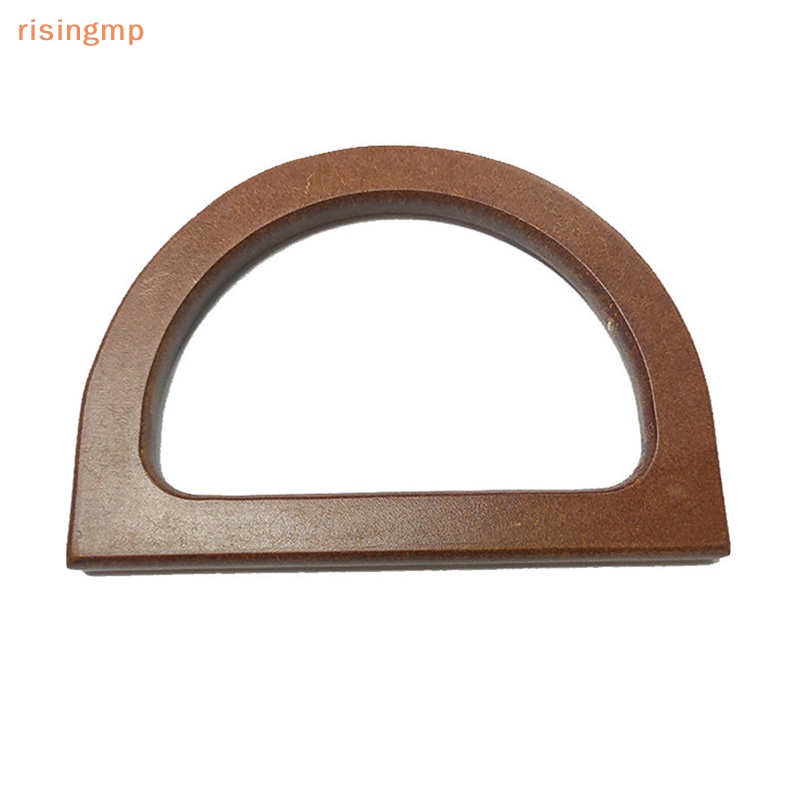 [risingmp] อะไหล่หูหิ้วกระเป๋า แบบไม้เนื้อแข็ง แฮนด์เมด DIY แบบเปลี่ยน สําหรับกระเป๋าถือ และกระเป๋าสตางค์