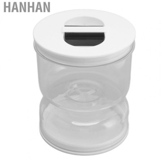 Hanhan Dry Wet Separation Pickle Jar Kitchen Pickle Hourglass Jar Airtight Kimchi We QT