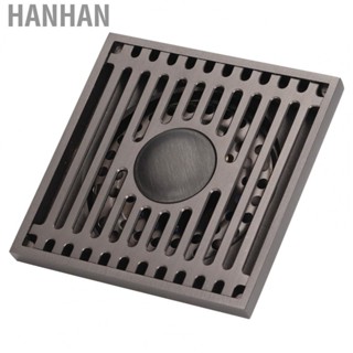 Hanhan Stainless Steel Floor Drain Set Odorproof Gray Shower Floor Drain for Kitchens