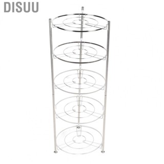 Disuu 5 Tier Kitchen Pot Storage Shelf  5 Tier Kitchen Pot Rack Space Saving Multifunctional  for Kitchen for Balcony