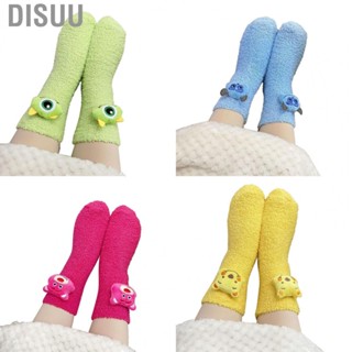 Disuu Winter Sock  Fuzzy Socks Coral Fleece Universal Trendy Warm  for Home