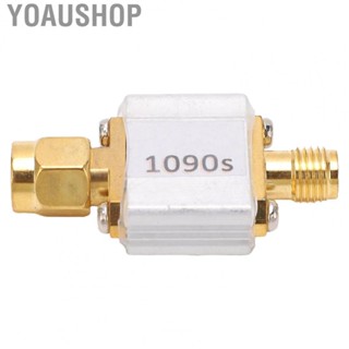 Yoaushop 1090MHz Bandpass Filter 50Ohms Impedance Aluminum Alloy  Bandpass Filter