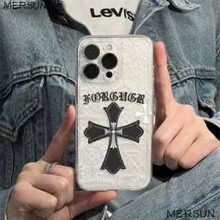 ✅เคสโทรศัพท์มือถือนิ่ม กันกระแทก ลายหัวใจอีกา เรียบง่าย สําหรับ Iphone Apple 12max 6ins14pro 13 11plus 78 Style M7GZ