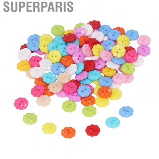 Superparis DIY Buttons Flower Shaped Flower Buttons for DIY for Clothing for Fabrics