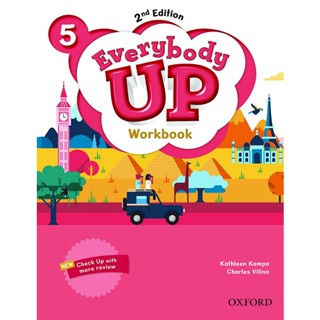 Bundanjai (หนังสือเรียนภาษาอังกฤษ Oxford) Everybody Up 2nd ED 5 : Workbook (P)