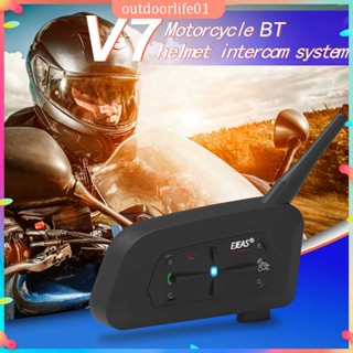 ✤ODL✤ 800M Moto Interphone 850mAh หมวกกันน็อค Intercom 16 ชั่วโมงเครื่องมือสื่อสารกลางแจ้ง