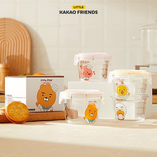 【Kakao Friends】กล่องเก็บของ แบบแก้วปิดผนึก สําหรับเพื่อน