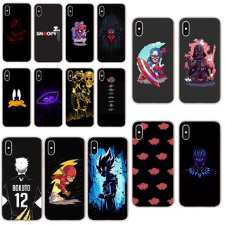 H2 Apple Iphone xs เคส TPU นิ่ม ซิลิโคน ป้องกัน เคสโทรศัพท์ เคสโทรศัพท์ สีดํา