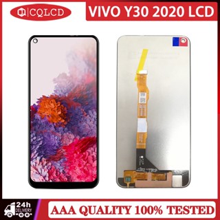 ชุดประกอบหน้าจอสัมผัสดิจิทัล LCD สําหรับ Vivo Y30 2020