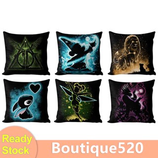ปลอกหมอนปักครอสติช พิมพ์ลายการ์ตูน 11CT สําหรับตกแต่ง [boutique520.th]