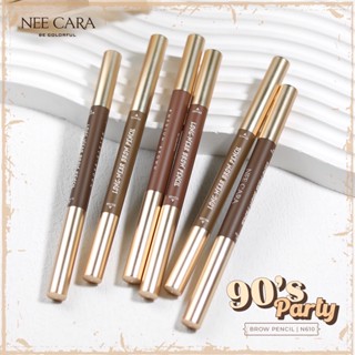 ❤️❤️ นีคาร่า ดินสอเขียนคิ้ว Nee cara Long-Wear Brow Pencil 1.2กรัม