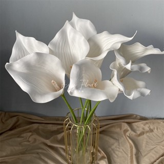 ดอกคาล่าลิลลี่ Calla lily ลิลลี่ปลอม ดอกไม้ปลอม ตกแต่งบ้าน ตกแต่งห้อง ดอกใหญ่ | พร้อมส่งจากไทย