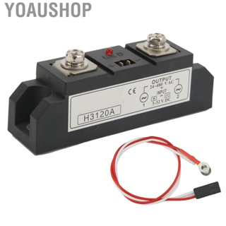 Yoaushop Solid State Relay  120A Load Current  Indicator SSR Accessory  for Lathe