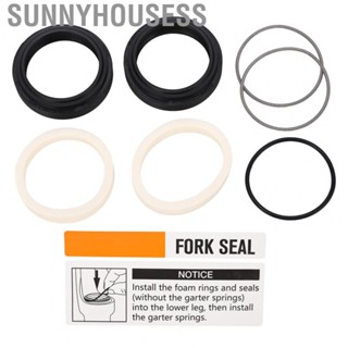 Sunnyhousess Bicycle Front  Oil Seal Kit  Bicycle Front  Dust Wiper Kit Low Friction Designed Durable  for Replacement