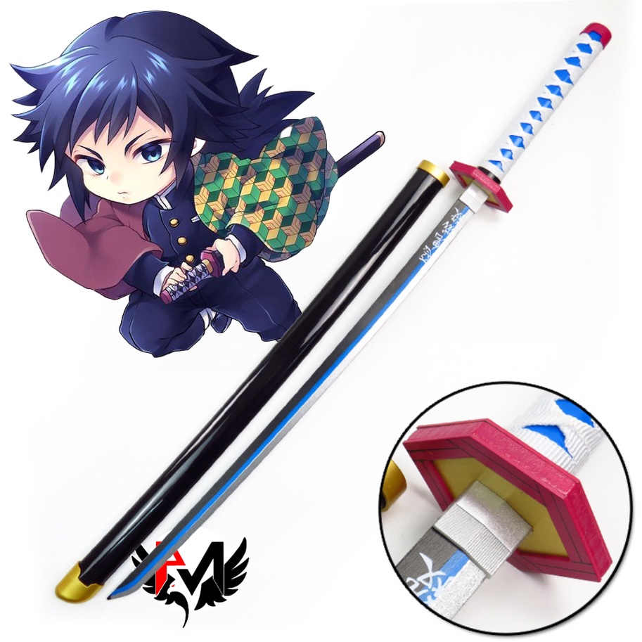 22H ดาบฆ่าอสูร 103cm ดาบพิฆาตอสูร ดาบคอสเพลย์ cosplay ดาบไม้  ดาบ Kimetsu no Yaib - รูปที่ 7