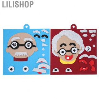 Lilishop Toy Making Faces  Face Making Toy Nonwoven Fabric  for Education