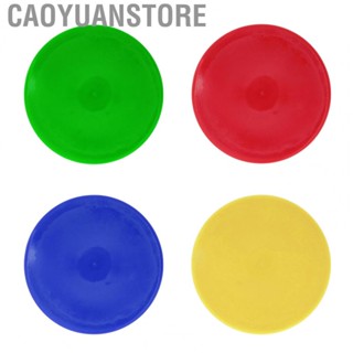 Caoyuanstore Sports Floor Spots Marker Flat Field Cones Floor Spots PVC Reusable  for Badminton