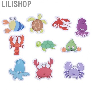 Lilishop Marine Life Bath Tub   10pcs PVC Matte Bathtub  Hygiene Removable  for Floor for Mirror