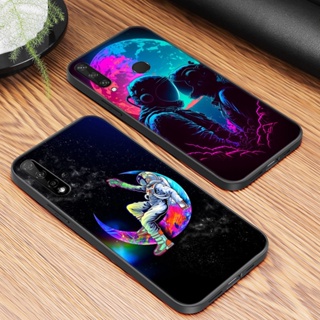 เคสโทรศัพท์มือถือ TPU แบบนิ่ม ลายนักบินอวกาศ สําหรับ Huawei Mate 10 20 50 Pro Lite