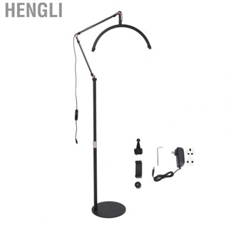 Hengli Half Moon Shaped Fill Light  AC110-240V ABS and Aluminum Alloy Adjustable Half Moon Shaped Fill Light Antislip  for Beauty Salon