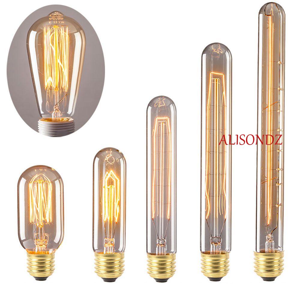 ALISONDZ Multi-scene Use Home Lighting E27 Edison Light Bulb Incandescent Bulbs 220V Dimmable 1 pcs 