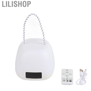 Lilishop Night Light Rechargeable Childrens Bedroom Bedside Desk Lamp Household Supplies