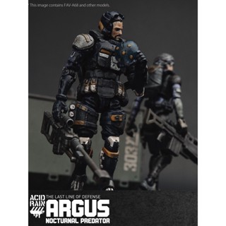 บัคส์กันฝนกรด FAV-A68 Argos Dark Hunter 12 ซม. 1: 18 J1I5