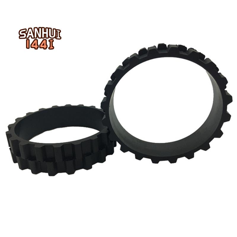 ล้อยางสําหรับ XIAOMI 1St 1S เครื่องดูดฝุ่นหุ่นยนต์ Roborock S50 S55 S5 MAX ล้อ Anti-Slip MIJIA เปลี่ยนอุปกรณ์เสริม