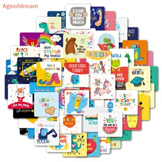 [Ageofdream] กล่องอาหารกลางวัน น่ารัก สําหรับเด็ก 60 ชิ้น