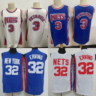 เสื้อกีฬาบาสเก็ต ปักลาย NBA jersey Online 3 # 32 สไตล์วินเทจ  766607