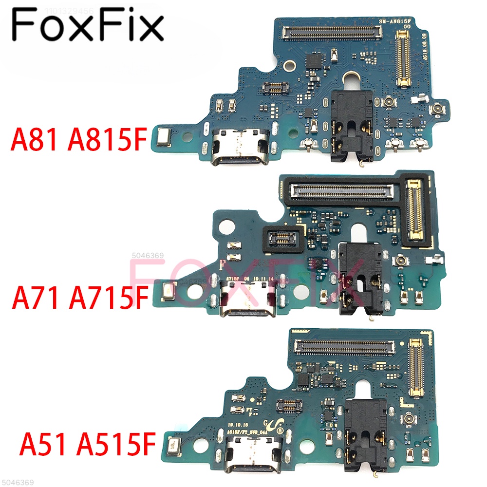บอร์ดเชื่อมต่อสายชาร์จ USB แบบเปลี่ยน สําหรับ Samsung Galaxy A51 A515F A71 A715F A01 Core A11 A21s A31
