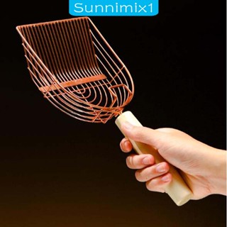 [Sunnimix1] พลั่วตักทรายแมว พร้อมตะขอ ทนทาน สําหรับสัตว์เลื้อยคลาน