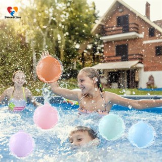 Water Injection Balloon Water Fight Toy ChildrenS Outdoor Water Balloon Silicone Toy Creative Fun Lawn Toy  COOL