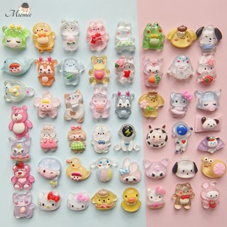 Sanrio แก้วน้ําเรซิ่นใส สามมิติ DIY อุปกรณ์เสริม