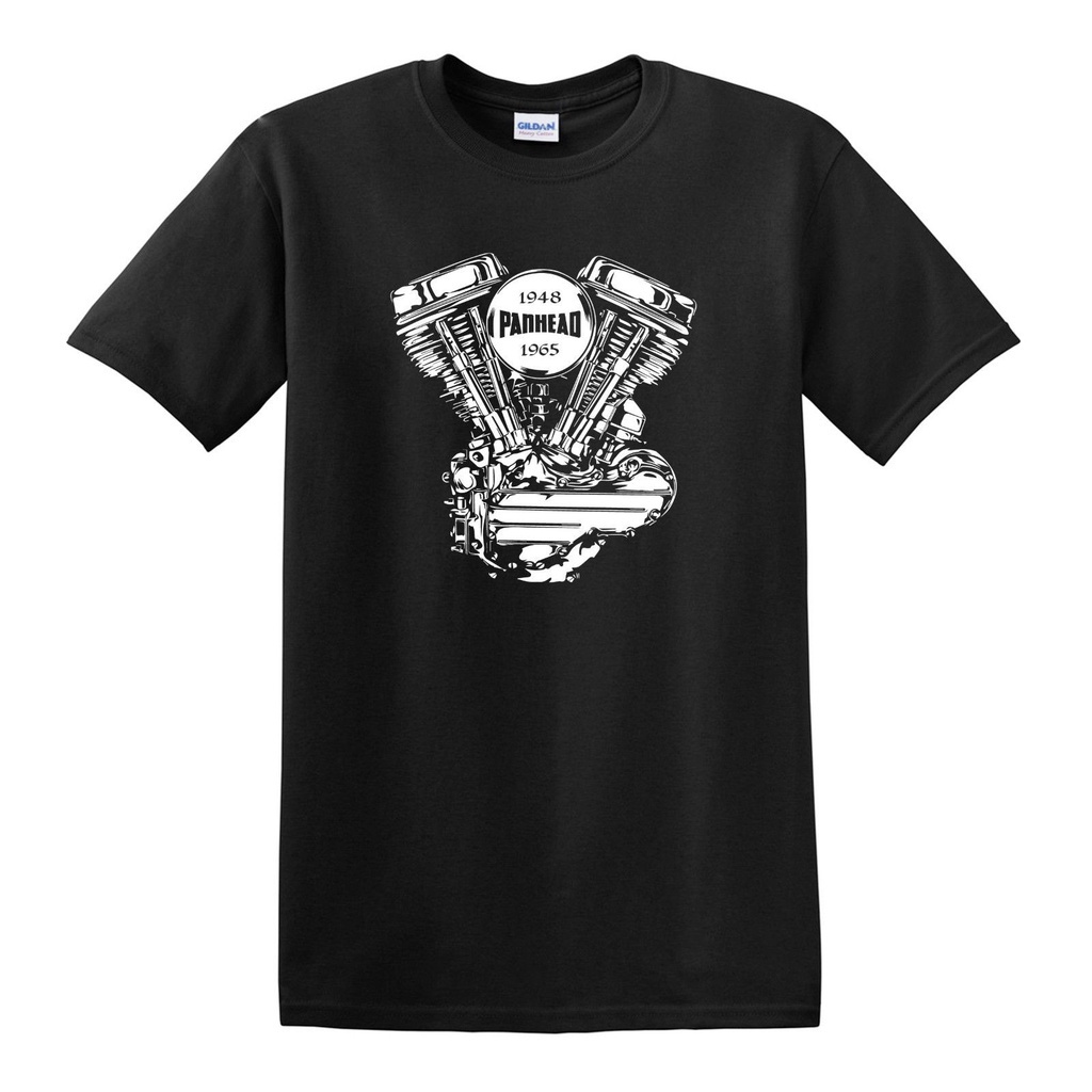 สายรุ้ง 3 เสื้อยืด พิมพ์ลาย Panhead Yrengine Biker สําหรับผู้ชาย